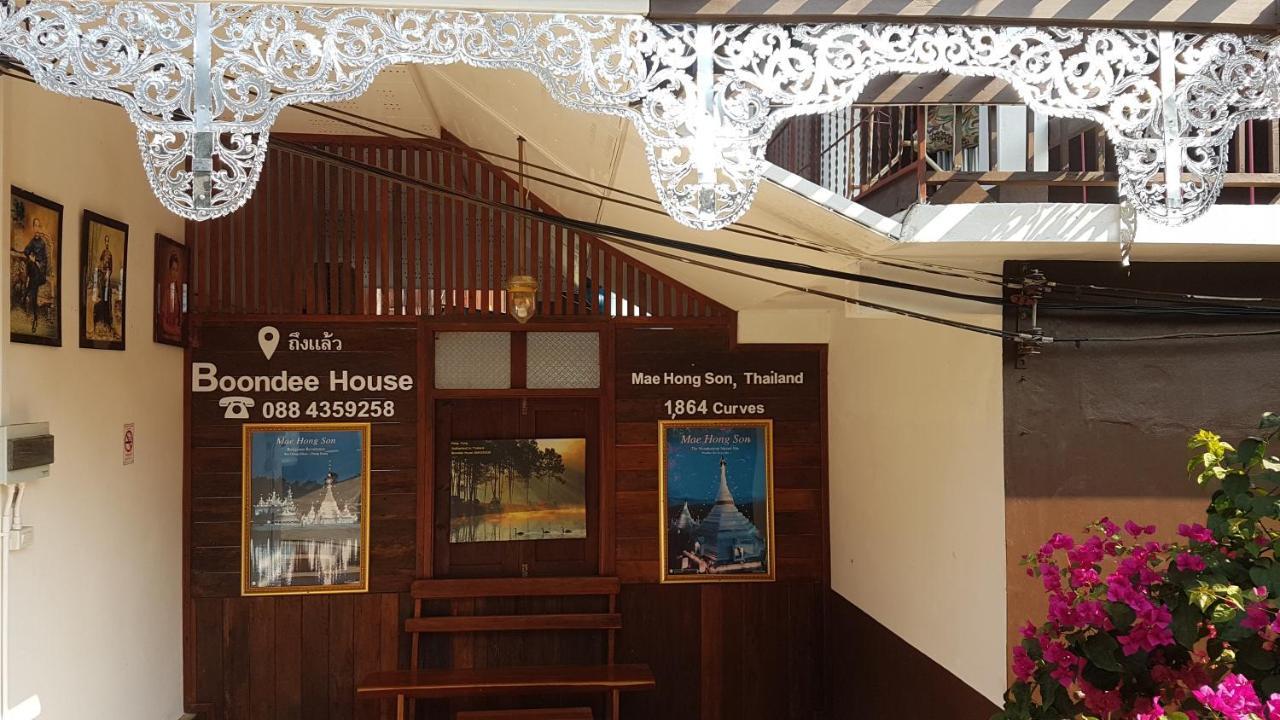 Hotel Boondee House Mae Hong Son Exterior foto